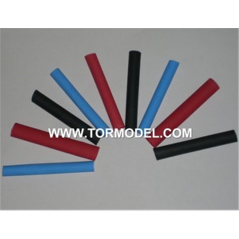 Termo-retractil 9mm varios colores Termo-retractil 9mm varios colores