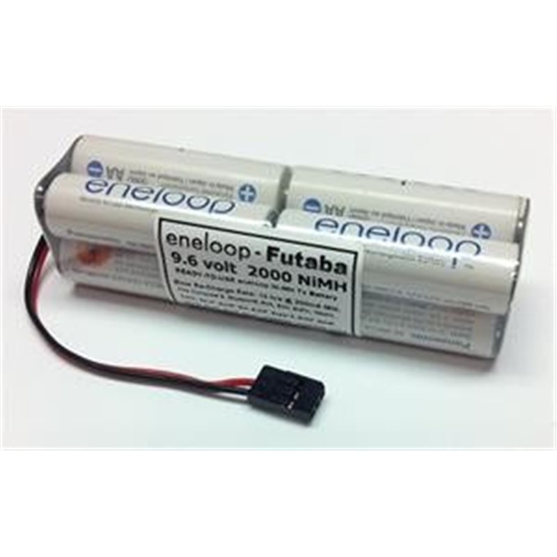 Batería NiMH ENELOOP 2000mAh 9.6V AA cuadrada