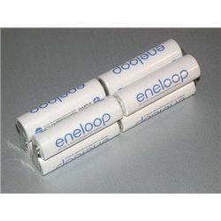 Batería NiMH ENELOOP 1900mAh 9.6V AA cuadrada