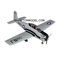 T-28 Trojan Gris EPO - 1270mm. con tren retractil