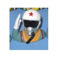 Piloto de combate escala 1/10 - 44x28x39mm