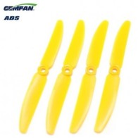 GEMFAN 5x3 (2 normal + 2 invertida) Amarillas