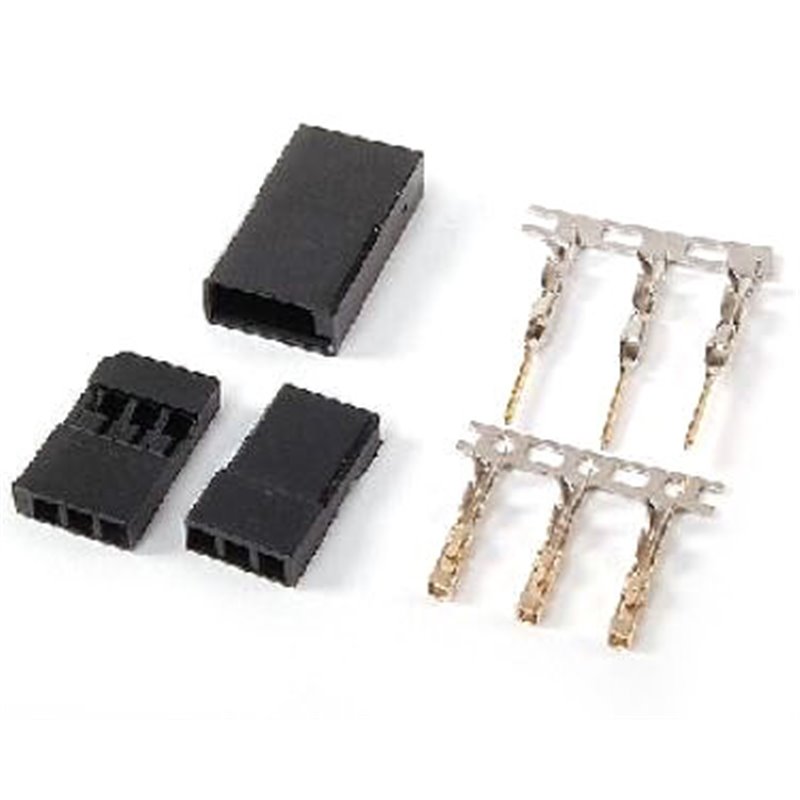 Conectores Servo oro tipo Futaba para Grimpar Conectores Servo oro tipo Futaba para Grimpar