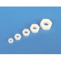 Tuerca nylon M4 - 5 Unidades
