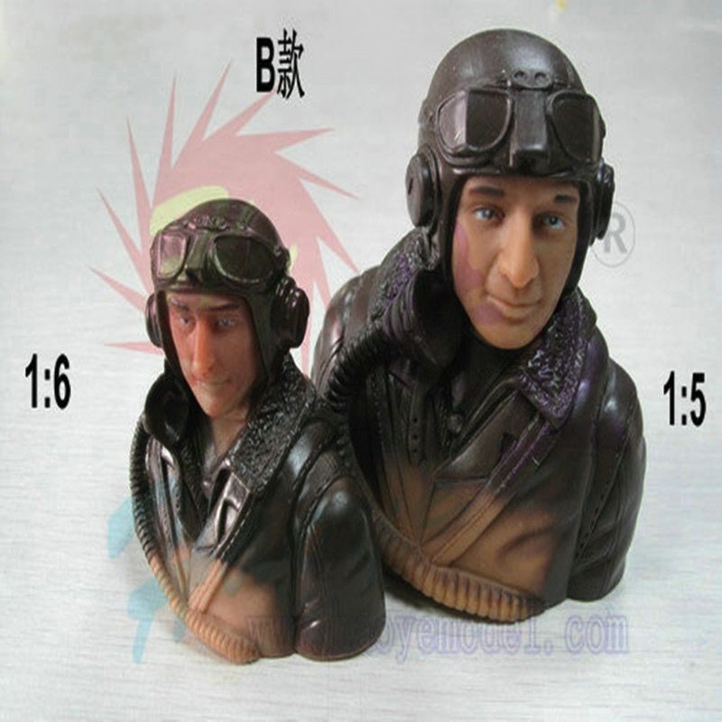 Piloto Jet 1:6 (B) - L75xW42Hx75mm. Piloto Jet 1:6 (B) - L75xW42Hx75mm.