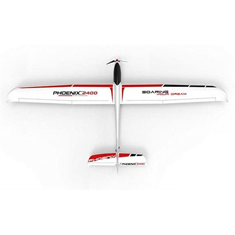 Control Remoto Avión Rc Planeador Planeador Volantex Asw28 Pnp Sin