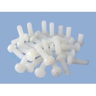 Tornillo Nylon M4 x 6mm - 5 Unidades