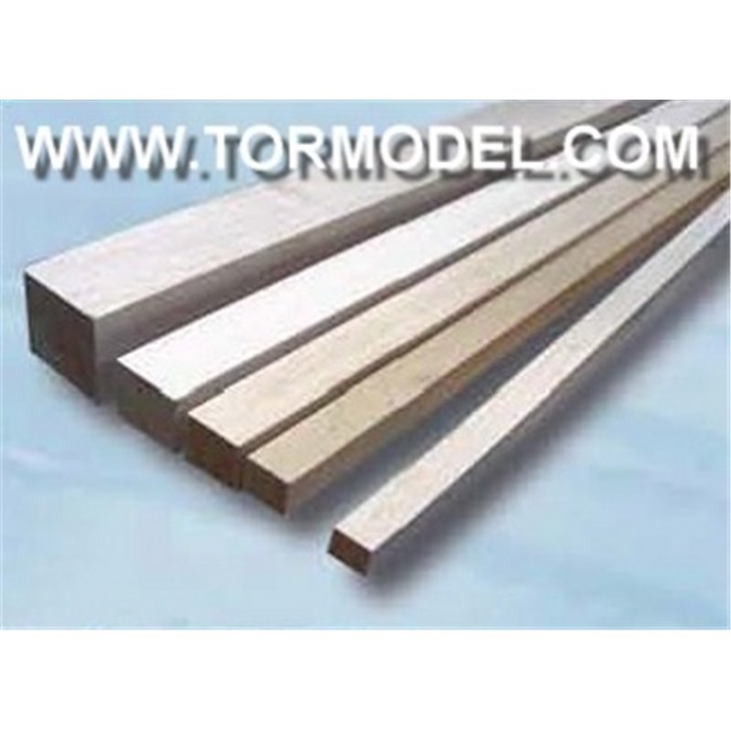 Cuadrado de Balsa 10x10x1000mm.
