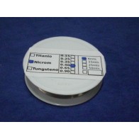 Hilo de Nicrom 0.40mm. 6 metros