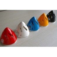 Cono refrigerado con base aluminio 82mm - Blanco