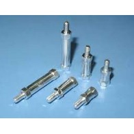 Separador hexagonal macho - hembra M3x10mm - plata