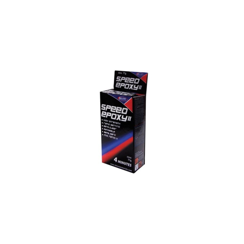 Epoxi Rápido Speed 4 Min 71g – Deluxe Materials Epoxi Rápido Speed 4 Min 71g – Deluxe Materials