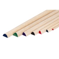 Listón de balsa 9×10×1000 mm perfil leading edge ligero y aerodinámico