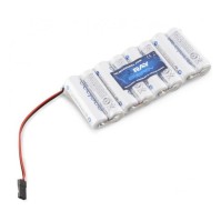 Pack baterías Eneloop 9,6 V plano con conector JR