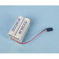 Pack baterías Eneloop 4,8 V plano con conector JR