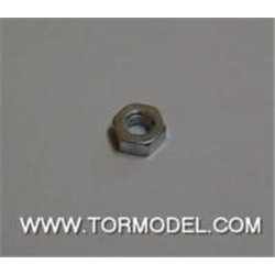 Tuerca exagonal M2 - 5 unidades