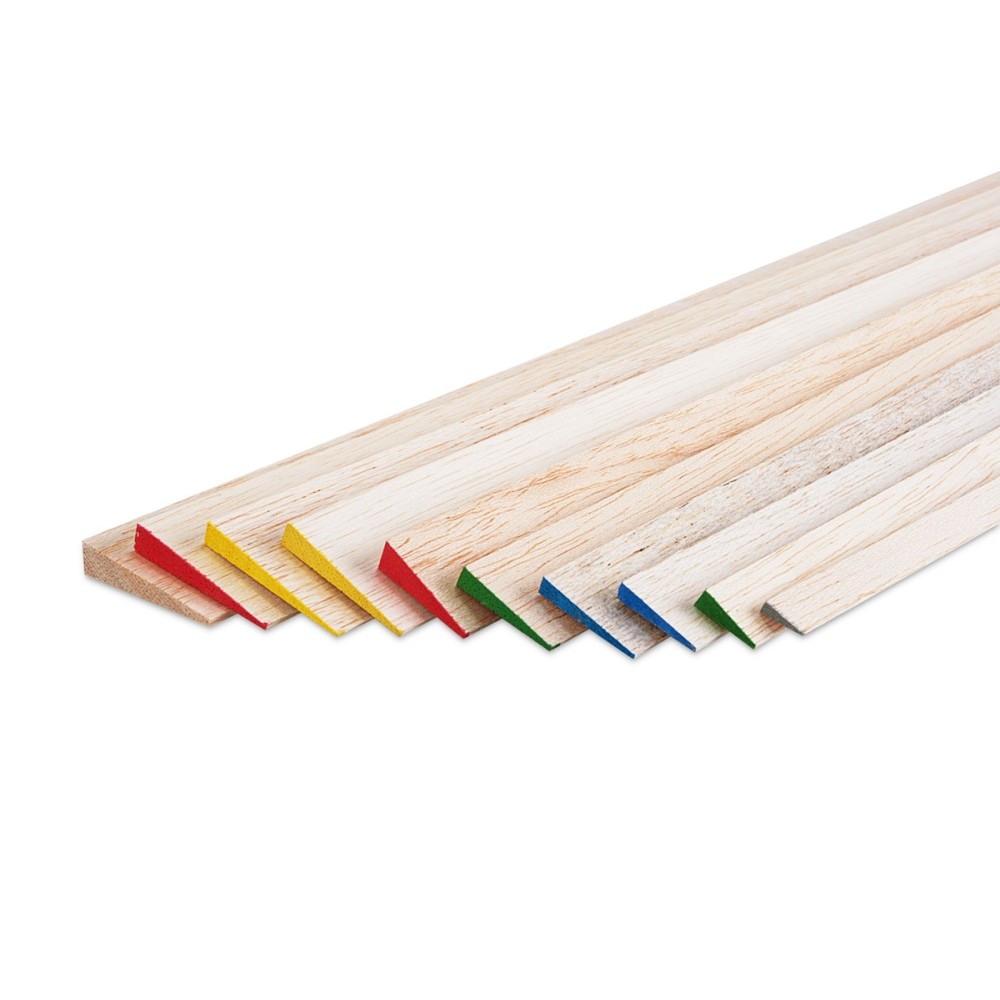 Borde de Salida Balsa 40x7x1000mm | Trailing Edge RC