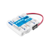 Pack baterías Eneloop 4,8 V plano con conector JR
