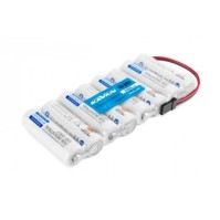 Pack baterías Eneloop 9,6 V plano con conector JR