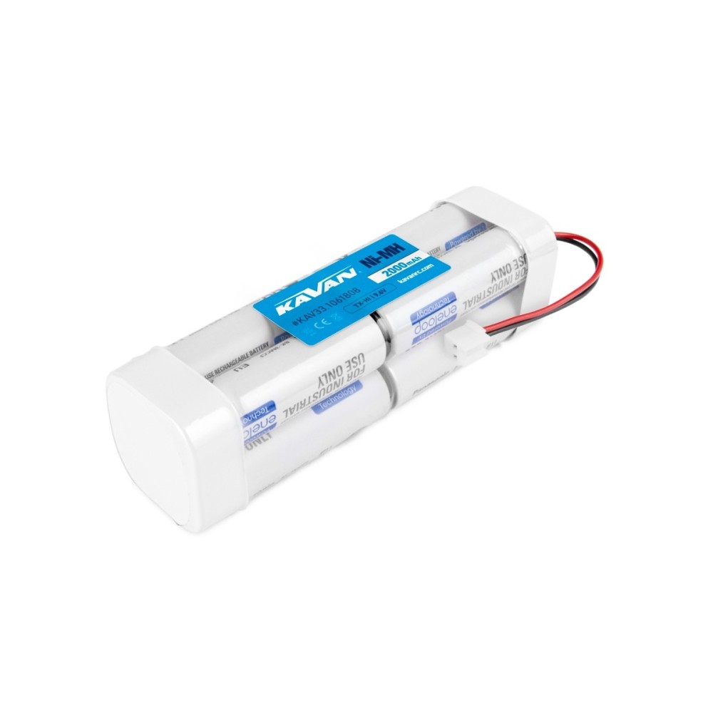 Bateria 9.6V 2000mAh. ENELOOP - AA con conector TX-HI