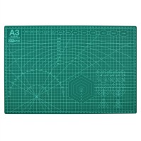 Tabla de Corte A3 PVC 3 mm con Cuadrícula Doble Cara para Aeromodelismo