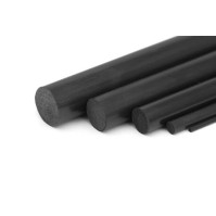 Varilla Fibra de Vidrio Negra 3x1000 mm RC | Máxima Rigidez para Mandos Aeromodelismo