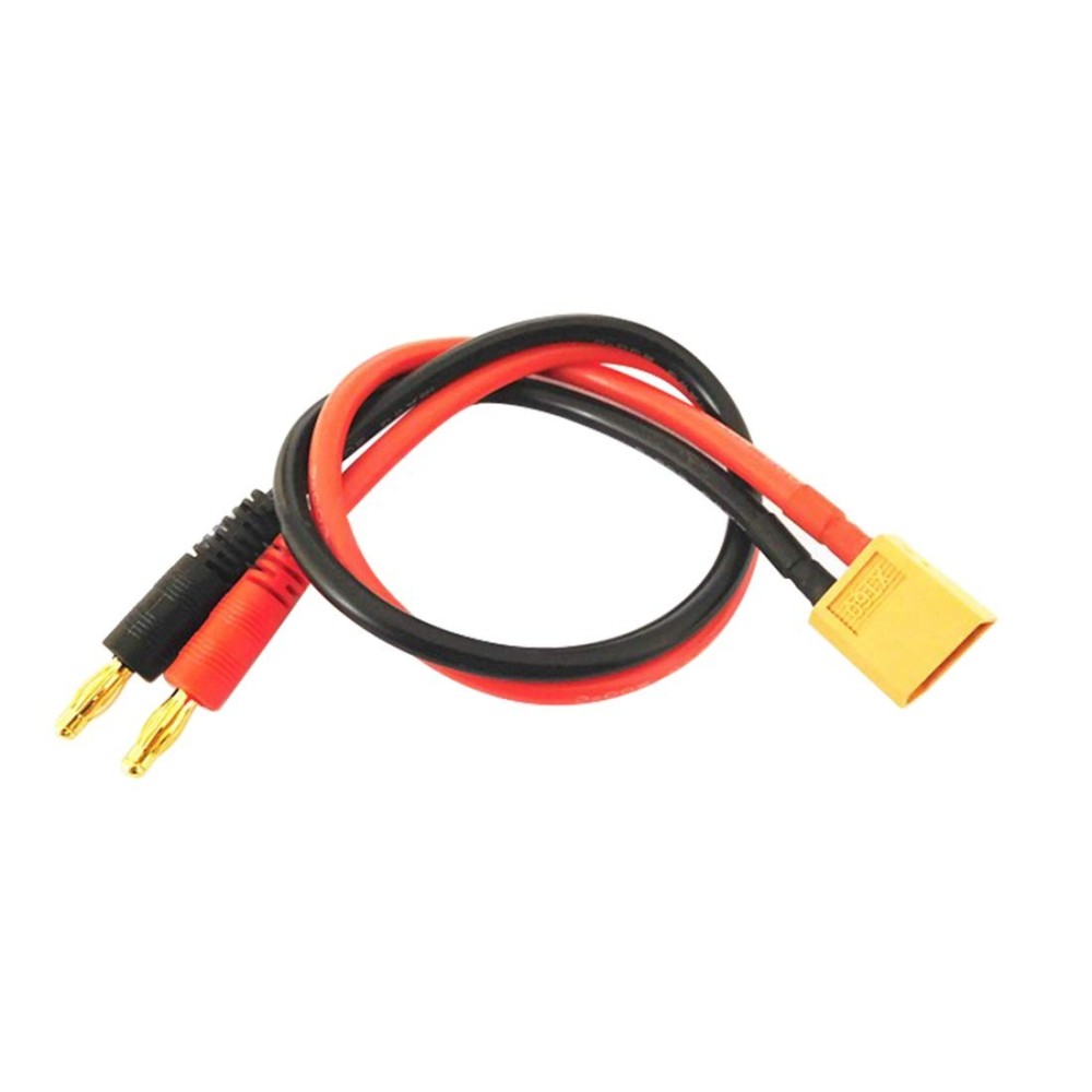 Cable de Carga Banana 4mm a XT60 para Baterías LiPo RC | Aeromodelismo RC