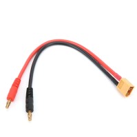 Cable de Carga Banana 4mm a XT60 para Baterías LiPo RC | Aeromodelismo RC