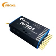 Receptor Corona 35 MHz Sintetizado 8 Canales Dual Conversion