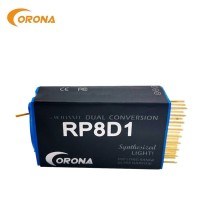 Receptor Corona 35 MHz Sintetizado 8 Canales Dual Conversion