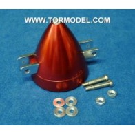 Cono aluminio para helices plegables 45mm Eje 3mm