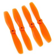 GEMFAN 5x4.5 (2 normal + 2 invertida) Naranja
