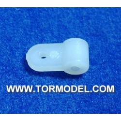 Cuerno de Nylon 2.8x6x7.5mm (5 unidades)