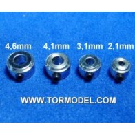 Prisionero Rueda 5.1mm. (5 Unidades)