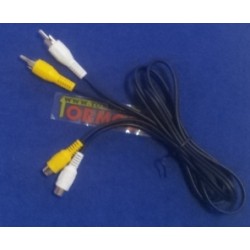Cable RCA Macho-Hembra 1.2mts