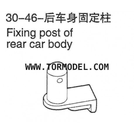 VH-30 46 Fixing post of rear car body