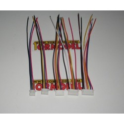 Conector Macho JST-HX Balanceo 3S (4 pins) con cable