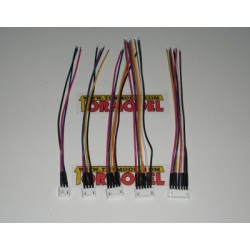 Conector Hembra JST-HX Balanceo 3S (4 pins) con cable