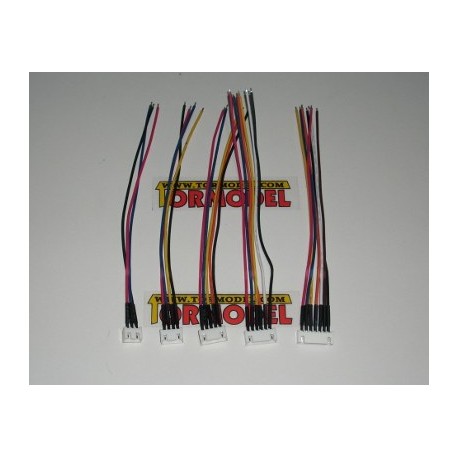 Conector Hembra JST-HX Balanceo 4S (5 pins) con cable