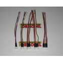 Conector Hembra JST-HX Balanceo 4S (5 pins) con cable