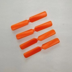 Hélice GEMFAN 3X2 (2 Normal + 2 Invertida) Naranja