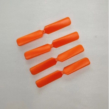 Hélice GEMFAN 3X2 (2 Normal + 2 Invertida) Naranja