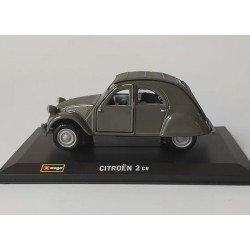 Citroën 2 CV en color gris - 1:32