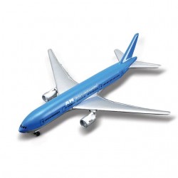 Replica avión Boeing 777-200 color azul